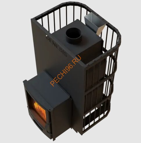 Печь-камин банная Термосфера Genesis GN 300 МС, AISI 430