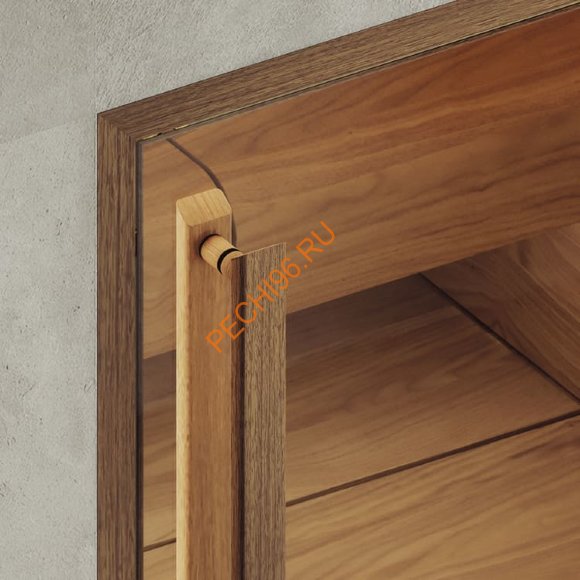 Дверь стеклянная DoorWood Хамам АРТ Wood 3 сатин