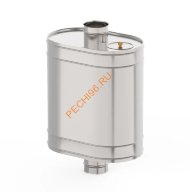 Бак на трубе УМК D150 мм, нержавейка АISI 439 0,8 мм 60 л Бак на трубе УМК D150 мм, нержавейка АISI 439 0,8 мм 60 л