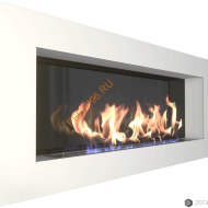 Биокамин ZeFire ELLIOT 1500 белый со стемалитом
