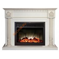 Электрокамин RealFlame Imperia 33/26 WT с очагом MoonBlaze Lux BL