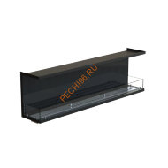 Биокамин фронтальный 1900х500х300 мм, стемалит, стекло Биокамин фронтальный 1900х500х300 мм, стемалит, стекло