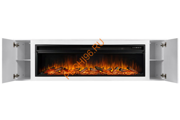 Электрокамин Royal Flame Madison Бьянко белый с очагом Vision 60 LOG LED