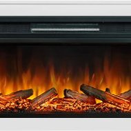 Электрокамин Royal Flame Madison Бьянко белый с очагом Vision 60 LOG LED