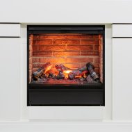Электрокамин Dimplex Lindos с очагом Engine 56-600 BB алебастр