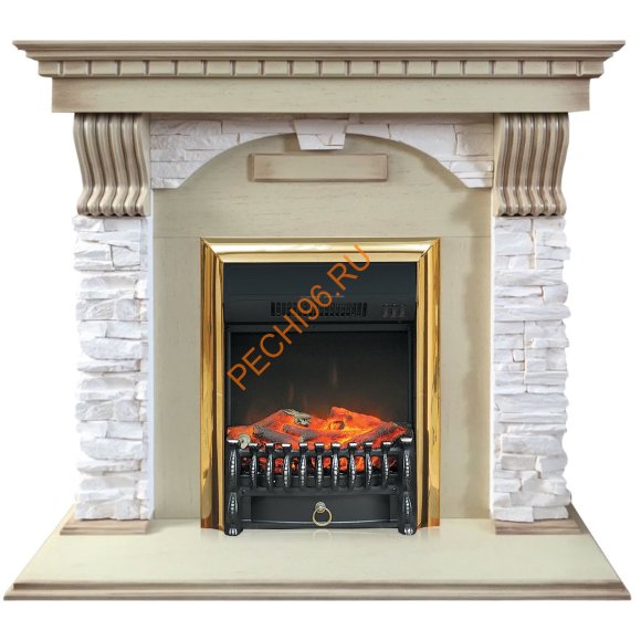 Портал классический Dimplex Dublin арочный сланец крем (Opti-Myst) Портал классический Dimplex Dublin арочный сланец крем (Opti-Myst)