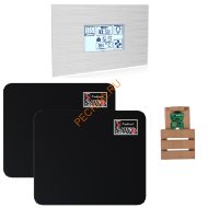 Комплект управления SAWO INNOVA STEEL TOUCH S до 30 кВт, черный