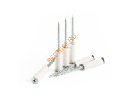 Втулка керамическая для крепления термозащиты, комплект 6 шт+саморезы Втулка керамическая для крепления термозащиты, комплект 6 шт+саморезы