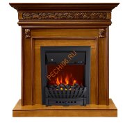 Электрокамин Royal Flame Valletta орех с очагом Aspen Электрокамин Royal Flame Valletta орех с очагом Aspen