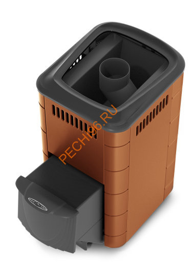 Печь банная ТМФ Тунгуска 2017 Inox ДА терракота