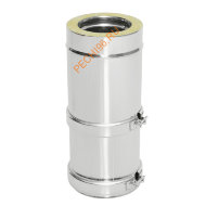 Сэндвич-труба Телескоп L300-450 ТиС Энерго, нержавейка AISI 310-0,8 мм/304-0,5 мм, D130/230 мм