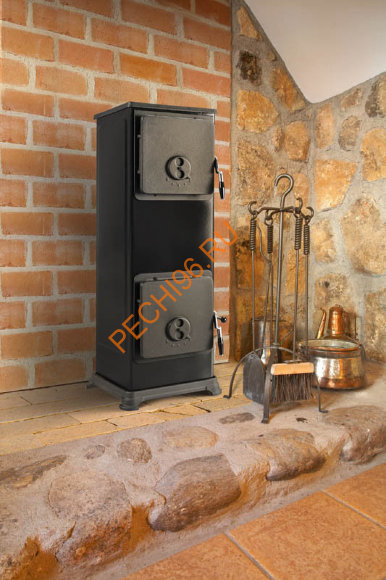 Стальная печь Thorma KERPEN II АТ черная