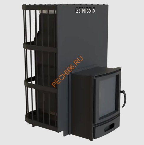 Печь-камин банная Термосфера Genesis GN 300, AISI 430