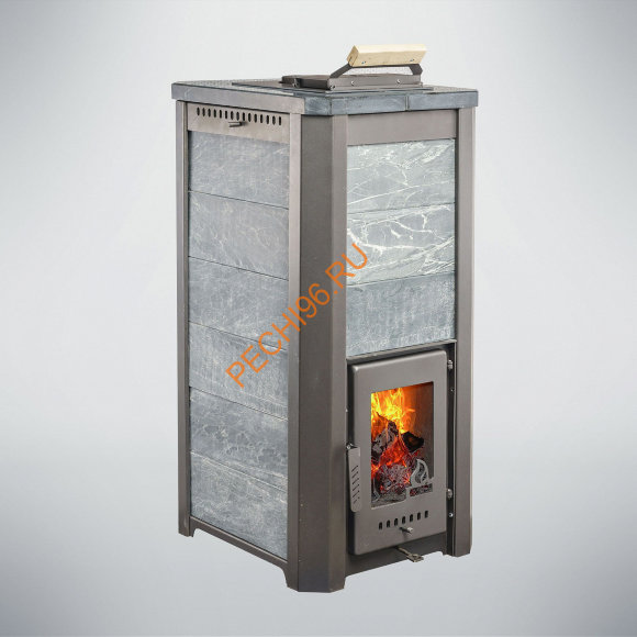 Печь банная Варвара Терма Сказка КТК, талькохлорит, сталь 6 мм Печь банная Варвара Терма Сказка КТК, талькохлорит, сталь 6 мм