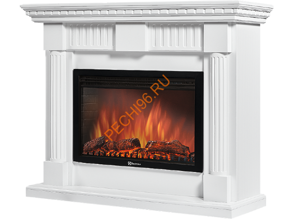 Электрокамин Electrolux EFP/P-3020LS с порталом Firelight Colonna 30, белый Электрокамин Electrolux EFP/P-3020LS с порталом Firelight Colonna 30, белый