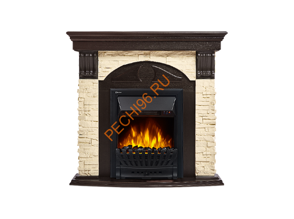 Электрокамин Electrolux Classic EFP/P-1020LS с порталом Firelight Torre Classic, слоновая кость, венге Электрокамин Electrolux Classic EFP/P-1020LS с порталом Firelight Torre Classic, слоновая кость, венге