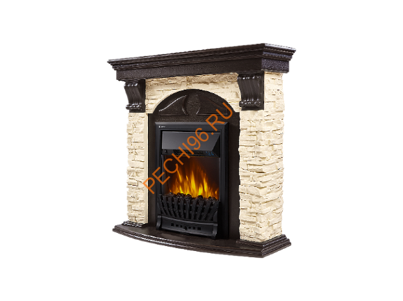 Электрокамин Electrolux Classic EFP/P-1020LS с порталом Firelight Torre Classic, слоновая кость, венге Электрокамин Electrolux Classic EFP/P-1020LS с порталом Firelight Torre Classic, слоновая кость, венге