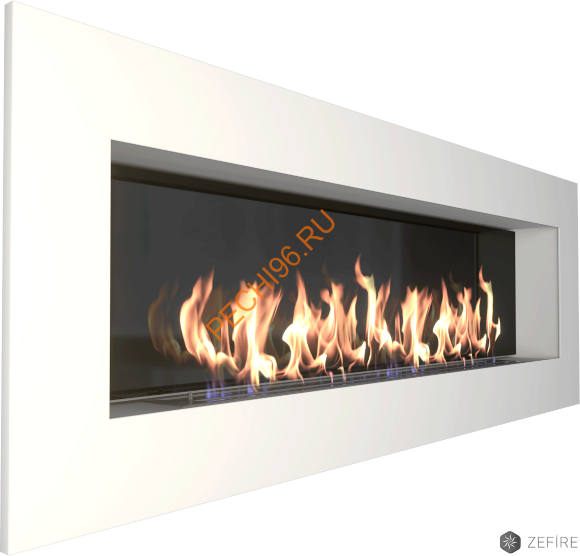 Биокамин ZeFire ELLIOT 1800 белый со стемалитом