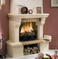 Дровяной камин CHAZELLES СS11 с топкой SOLO D70 Дровяной камин CHAZELLES СS11 с топкой SOLO D70