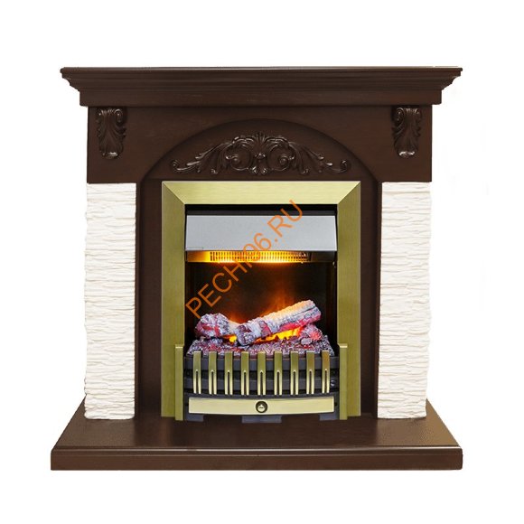 Электрокамин Dimplex Bern с очагом Danville Antique Brass FB2 темный дуб Электрокамин Dimplex Bern с очагом Danville Antique Brass FB2 темный дуб