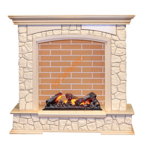 Электрокамин Dimplex Preston с очагом Cassette 600 NH слоновая кость