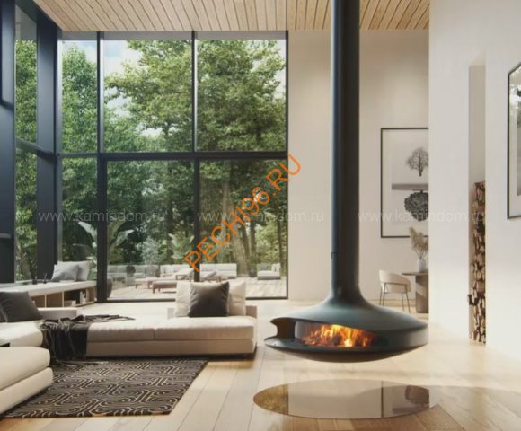 Камин Focus DOMOFOCUS со стеклом Камин Focus DOMOFOCUS со стеклом