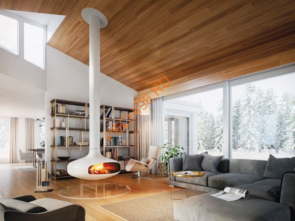 Камин Focus DOMOFOCUS со стеклом Камин Focus DOMOFOCUS со стеклом