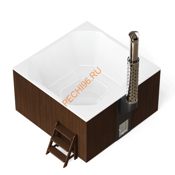 Купель композитная Polarspa ELITE QUATTRO 200 термососна темная