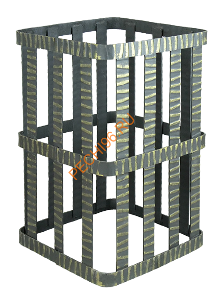 Сетка на трубу Гефест 18/25/30, 250х250х500 мм