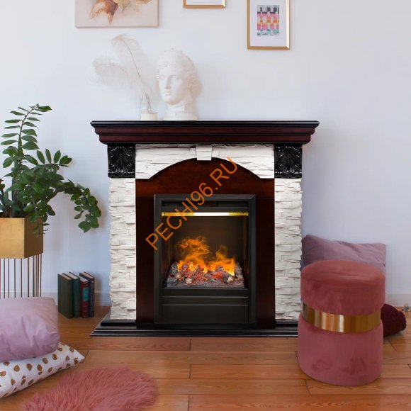 Электрокамин RealFlame Dublin Lux AO с очагом 3D Olympic