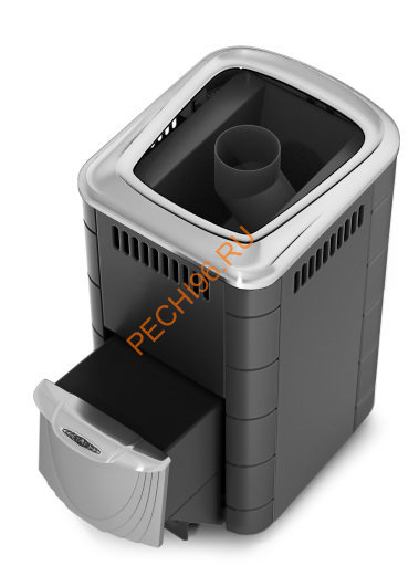 Печь банная ТМФ Тунгуска 2017 Inox ДН антрацит