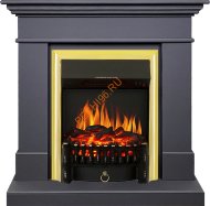 Электрокамин Royal Flame California с очагом Fobos FX Brass Электрокамин Royal Flame California с очагом Fobos FX Brass