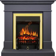 Электрокамин Royal Flame California с очагом Fobos FX Brass