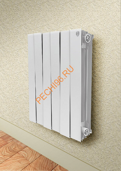 Радиатор биметаллический Royal Thermo PianoForte 500 Bianco Traffico 4с Радиатор биметаллический Royal Thermo PianoForte 500 Bianco Traffico 4с