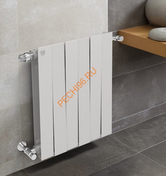 Радиатор биметаллический Royal Thermo PianoForte 500 Bianco Traffico 4с Радиатор биметаллический Royal Thermo PianoForte 500 Bianco Traffico 4с