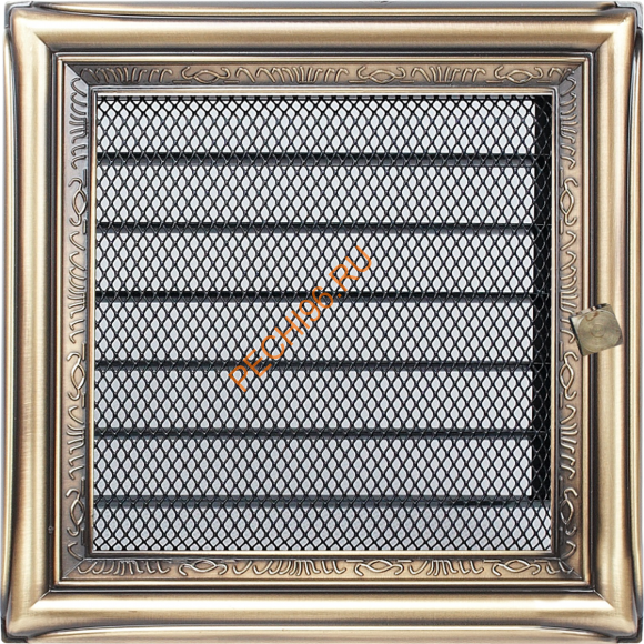 Вентиляционная решетка Kratki 22RХ 220х220 мм рустик