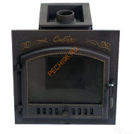 Печь чугунная банная Сибирь-премиум 25 (700х700), ТК 400 мм