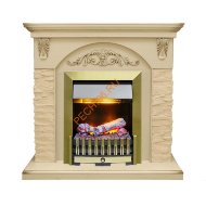 Электрокамин Dimplex Bern с очагом Danville Antique Brass FB2 алебастр Электрокамин Dimplex Bern с очагом Danville Antique Brass FB2 алебастр