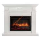 Электрокамин Electrolux Sphere Plus EFP/P-3320RLS N с порталом Firelight Bianco 30, белый