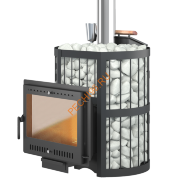 Печь банная ЭТНА 24 Панорама М, ЗК Стандарт