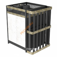 Сетка Теплосталь на заднюю стенку Сетка Теплосталь на заднюю стенку