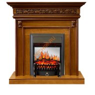Электрокамин Royal Flame Valletta орех с очагом Fobos FX M Электрокамин Royal Flame Valletta орех с очагом Fobos FX M