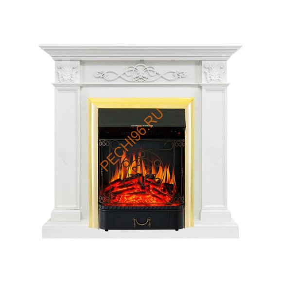 Электрокамин Royal Flame Verona белый дуб с очагом Majestic FX Электрокамин Royal Flame Verona белый дуб с очагом Majestic FX