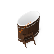 Купель композитная Polarspa STANDART 68 термобереза темная