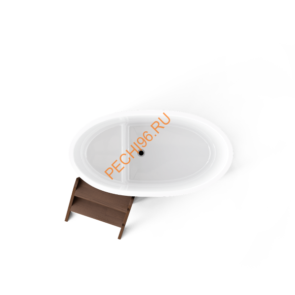 Купель композитная Polarspa STANDART 68 термобереза темная