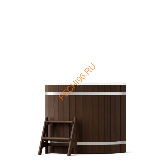 Купель композитная Polarspa STANDART 68 термобереза темная