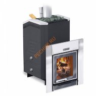 Печь банная Ермак Люкс 30 нержавейка с т/о