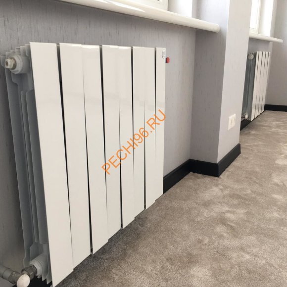 Радиатор биметаллический Royal Thermo PianoForte 500 Bianco Traffico 6с Радиатор биметаллический Royal Thermo PianoForte 500 Bianco Traffico 6с