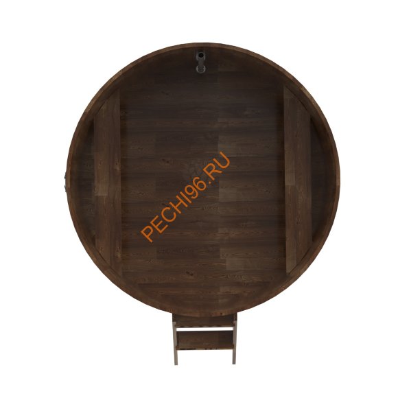 Купель для бани BentWood круглая из сращённой морёной лиственницы, D1,8 м