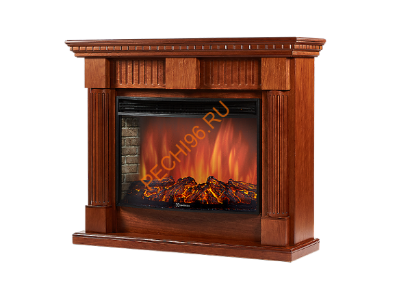 Электрокамин Electrolux EFP/P-3020LS с порталом Firelight Colonna 30, дуб